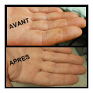 Swatch de Valbry : Dermpophil Crème mains légère, Dermophil