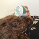 Swatch de Mygtesteuse : Masque cheveux soin 2 en 1 - Fortifiant intense, Mademoiselle Bio