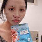 Swatch de mailinhlan54 : Masque SkinActive Hydra Bomb, Garnier