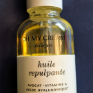 Swatch de MINI03 : Huile repulpante, Oh My Cream