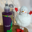 Swatch de skincarebeaute5 : Spray-soin ré-activateur Pour cheveux bouclés à crépus, Meswak