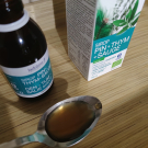 Swatch de Aquallinetests : Sirop Pin Thym Sauge, ladrôme laboratoire