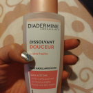 Swatch de Lilymi : Dissolvant douceur, Diadermine