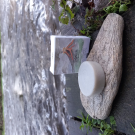 Swatch de Clémentine Lctr : Miracle des Minéraux,  nettoyant visage à l'argile verte, savon stories