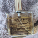 Swatch de Mémona : Huile Prodigieuse - Huile Sèche multi-fonctions, Nuxe