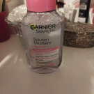 Swatch de Lilymi : Solution Micellaire Tout en 1, Garnier