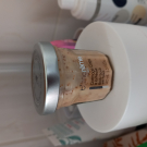 Swatch de Clémentine Lctr : Gommage corps pêche, Blancrème