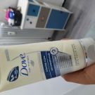 Swatch de Hadija : Après Shampoing Intense Care, Dove