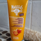 Swatch de lilieo : Après-Shampoing Nutrition au Lait de Karité et au Miel, Le Petit Marseillais