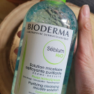 Swatch de sophiemanonf1 : Sébium H20 solution micellaire nettoyante purifiante, Bioderma