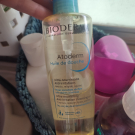 Swatch de candice.maquillage : Atoderm Huile de douche, Bioderma