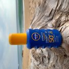 Swatch de Clémentine Lctr : SPRAY SOLAIRE PROTECT & HYDRATE FPS 50, Nivea