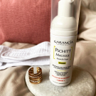 Swatch de shona62 : Pschitt Magique Nouvelle Peau - Micropeeling visage sans grain, Garancia