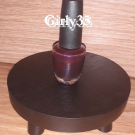 Swatch de Girly35 : Shatter Top Coat à effet craquelé, OPI
