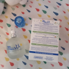 Swatch de DoriouneTwins2022 : Musti Eau de Soin sans alcool, Mustela