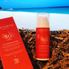 Swatch de Genevievebillet : Fluide solaire bio SPF50, Sarmance