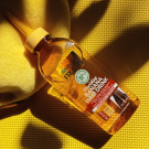 Swatch de DoriouneTwins2022 : Soin lamellaire Hair Drink Banane, Garnier