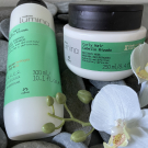 Swatch de NADO27 : Shampooing et Masque nutritif pour cheveux bouclés Lumina, Natura Brasil