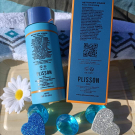 Swatch de Paillettes cosmiques : Gel nettoyant visage, Plisson 1808