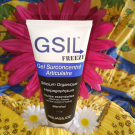 Swatch de Paillettes cosmiques : Gel surconcentré articulaire, Aquasilice