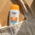 Swatch de Jade : Fluide ultra léger Hydro Protect 50, Eucerin