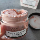 Swatch de zaz19 : Baume des reines Rose éclat, Sanoflore