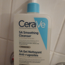 Swatch de Miss BeautyChou : SA Gel Nettoyant Anti-rugosités, CeraVe