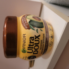 Swatch de Nini test 59 : Masque Nutrition Intense Huile d'Avocat et Beurre de Karité Ultra Doux, Garnier