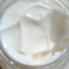 Swatch de Clémentine Lctr : Abeille Royale crème de jour Day cream, Guerlain