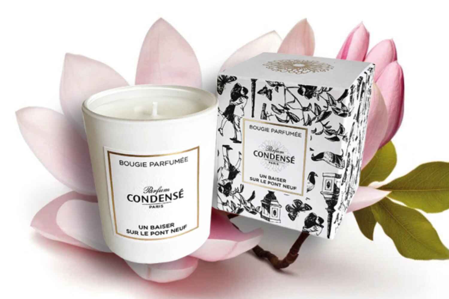 Bougie Parfumée Un Baiser sur le Pont Neuf de Condensé Paris, Condensé Paris - Infos et avis