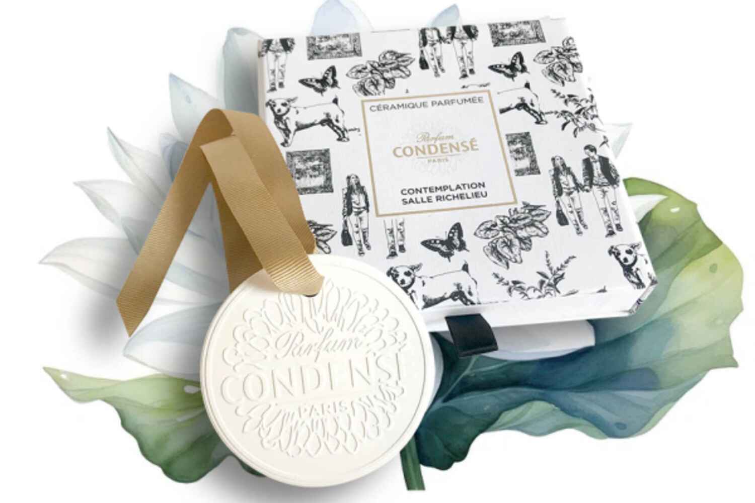 Céramique parfumée Contemplation Salle Richelieu, Condensé Paris - Infos et avis