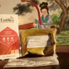 Swatch de d...illon : Routine coloration végétale Châtain Auburn, Emblica