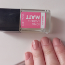 Swatch de Lilymi : Top coat long lasting matt, Catrice