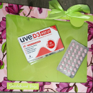 Swatch de Paillettes cosmiques : UVE D3, Crinex