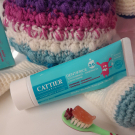 Swatch de Akira70 : Dentifrice goût framboise, Cattier paris