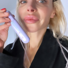 Swatch de 📸@vanessamartinepons : Mascara Volum'Express The Rocket, Maybelline New York