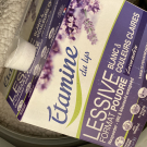 Swatch de Mygtesteuse : LESSIVE POUDRE Blanc & Couleurs claires, Etamine du Lys