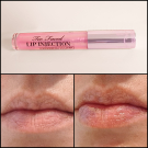 Swatch de Valbry : Lip Injections- Repulpeur de Lèvres, Too Faced