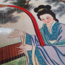 Swatch de d...illon : Crème yeux prune, Décléor