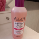 Swatch de Lilymi : Dissolvant doux à l'huile de ricin, Evoluderm