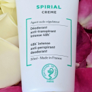 Swatch de MINI03 : Spirial Crème Déodorant Anti-Transpirant Intense, Laboratoires SVR