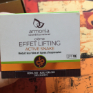 Swatch de Girly'S Family : Crème effet lifting active snake, Armonia