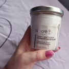 Swatch de Lilymi : Crème corps fondante à la noix de coco et au litchi, Blancrème