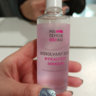 Swatch de Lilymi : Dissolvant soin efficacité et douceur, Mademoiselle Bio