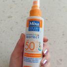 Swatch de Lilymi : Dermo kids protect 50, Mixa