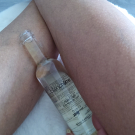 Swatch de crycry6213 : Huile Corps à la Noix de Coco 💛, Blancrème