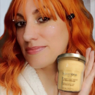 Swatch de carine44 : Crème corps fondante au miel et à l'amande, Blancrème