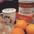 Swatch de Alex.saria : BB Detox, Kusmi Tea