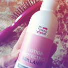 Swatch de Alex.saria : Lotion protectrice brillance, Mademoiselle bio