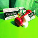 Swatch de kayloutte : SYNTHOL KINÉ gel CBD, SYNTHOLKINE